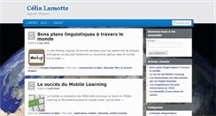 Desktop Screenshot of celia-lamotte.com
